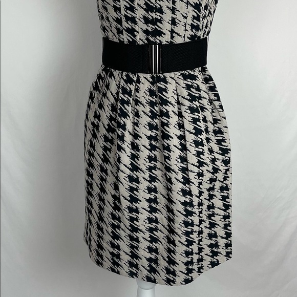 Max & Cleo Belted Pleated Office To Date Night Dress NWOT - Picture 2 of 12